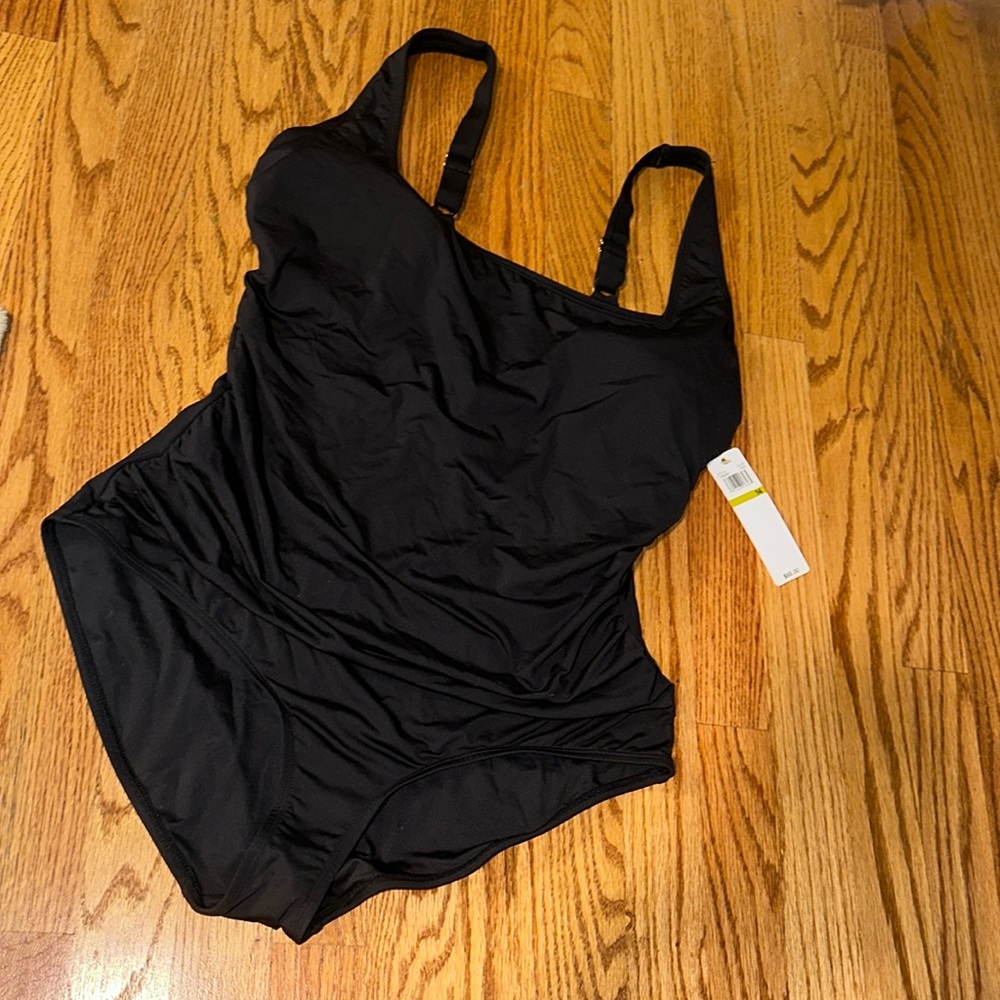 Anne Cole Black One-Piece Swimsuit
